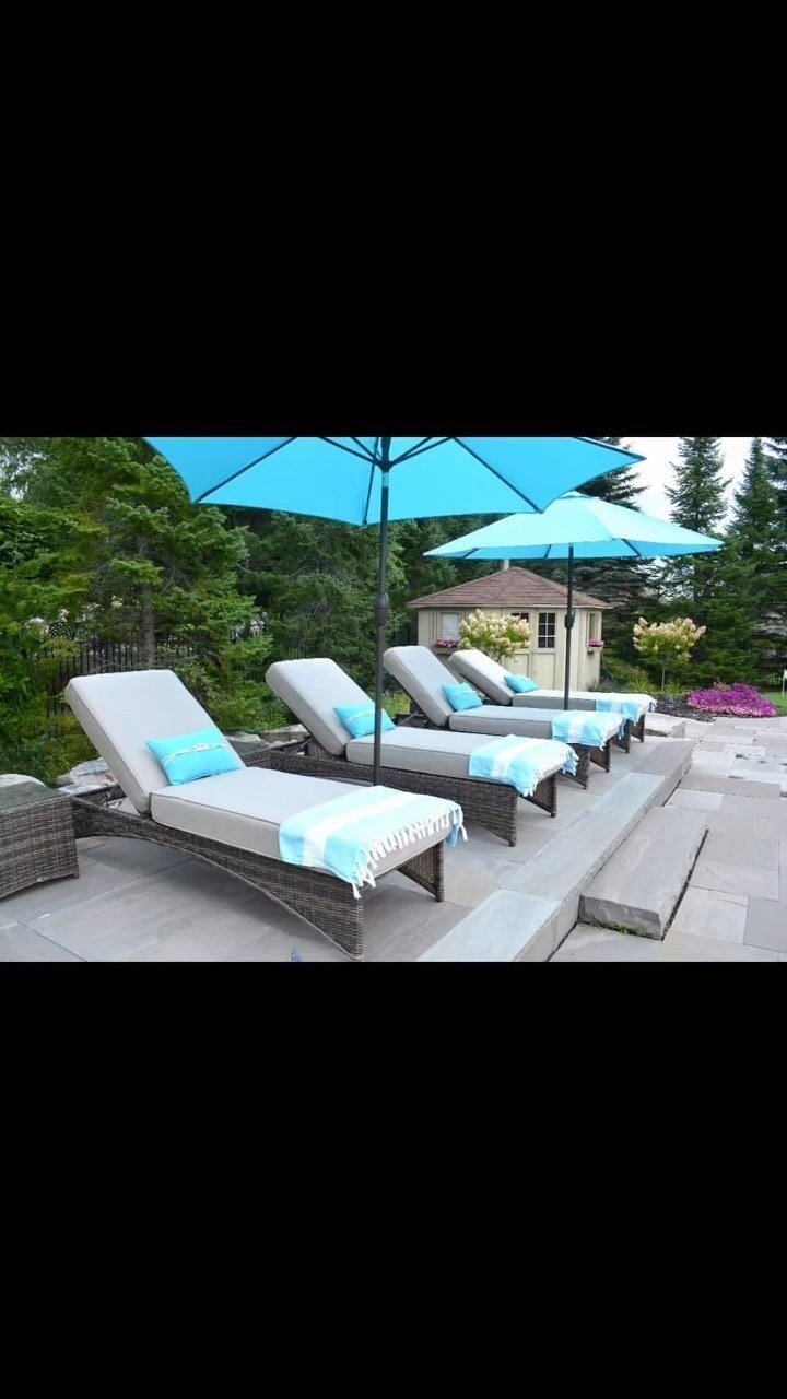 Outdoor Lounge Reupholstery — Century Drapery Instagram Reel