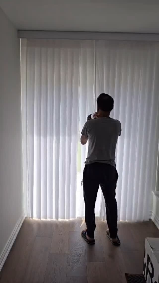 How Vertical Sheers Work — Century Drapery Instagram Reel