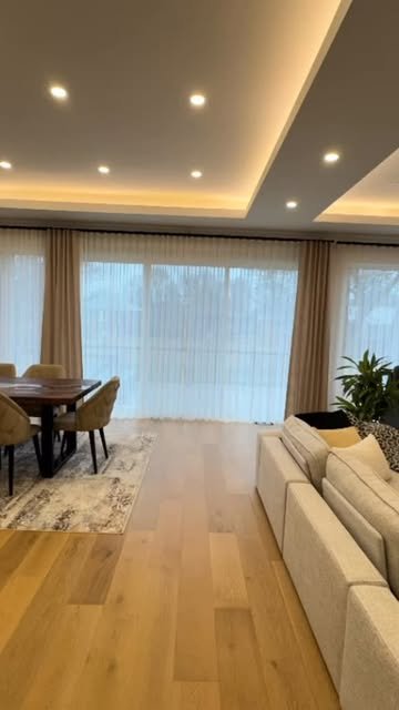 Light-Filled Open-Concept Living — Century Drapery Instagram Reel